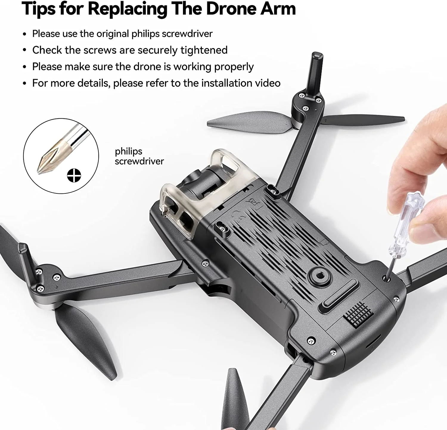 Bwine F7MINI Aircraft Arm Kit - Image 5