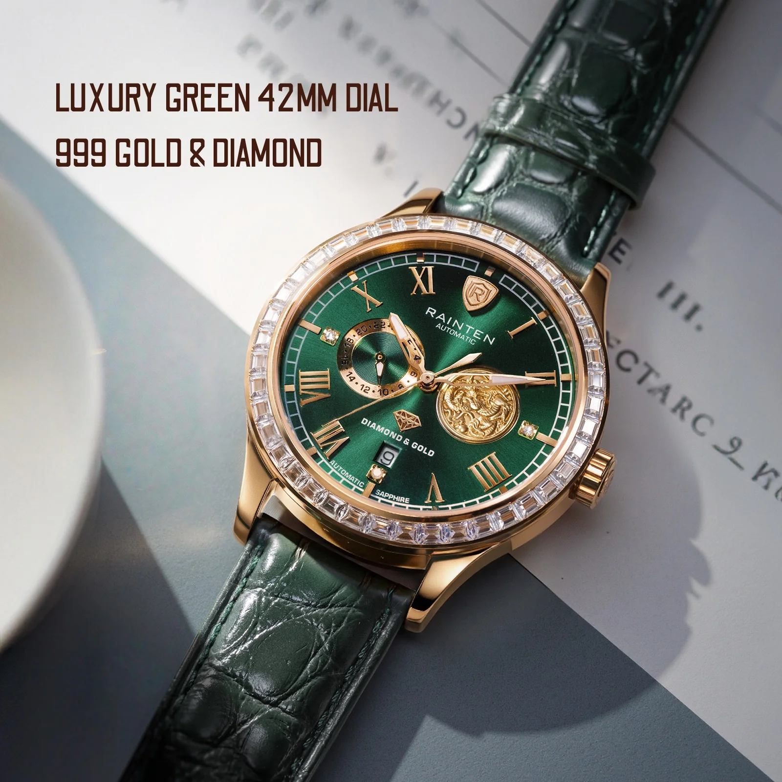 RAINTEN R9001 Men's Automatic Watch - Image 3