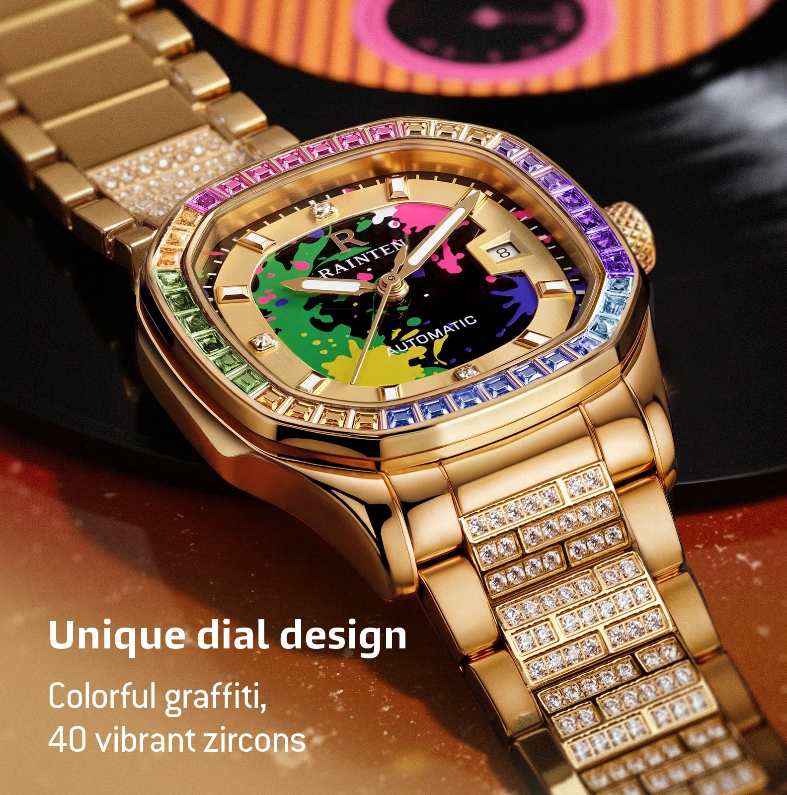 RAINTEN R9011A Men's Automatic Watch - Image 3