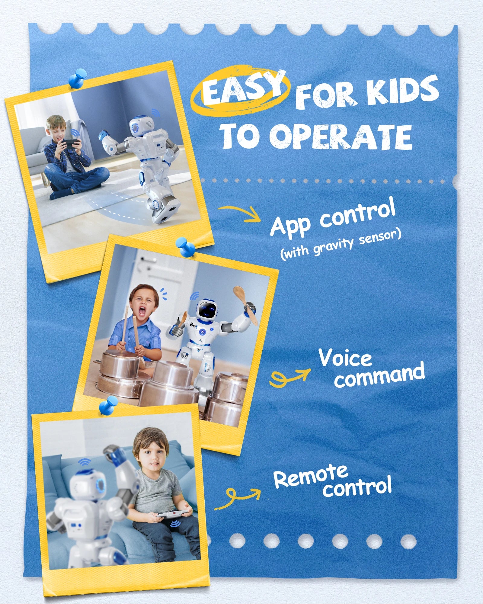 Ruko 1088 Large Smart Robots for Kids - Image 5
