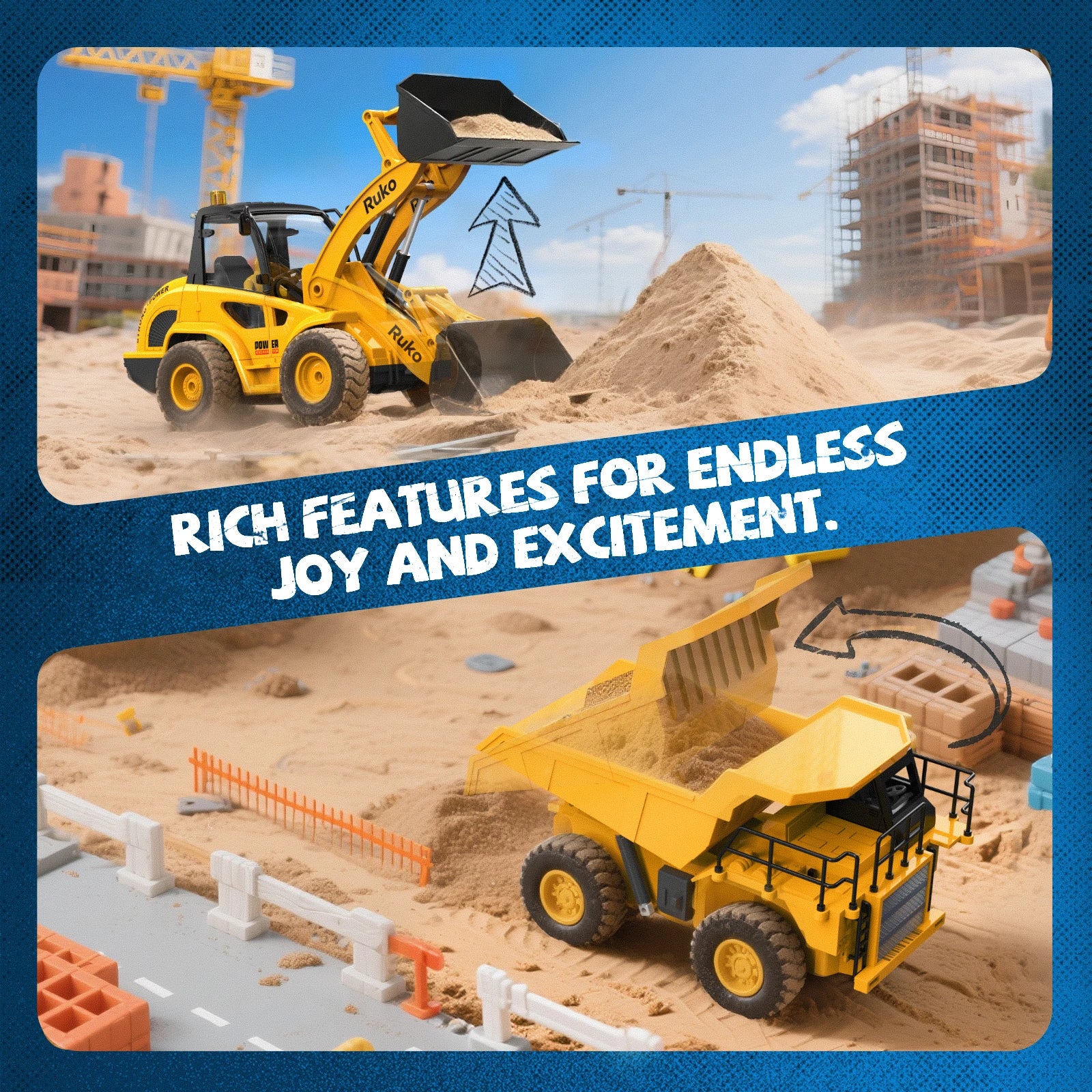 Ruko 1560 Construction Toy Set - Image 4