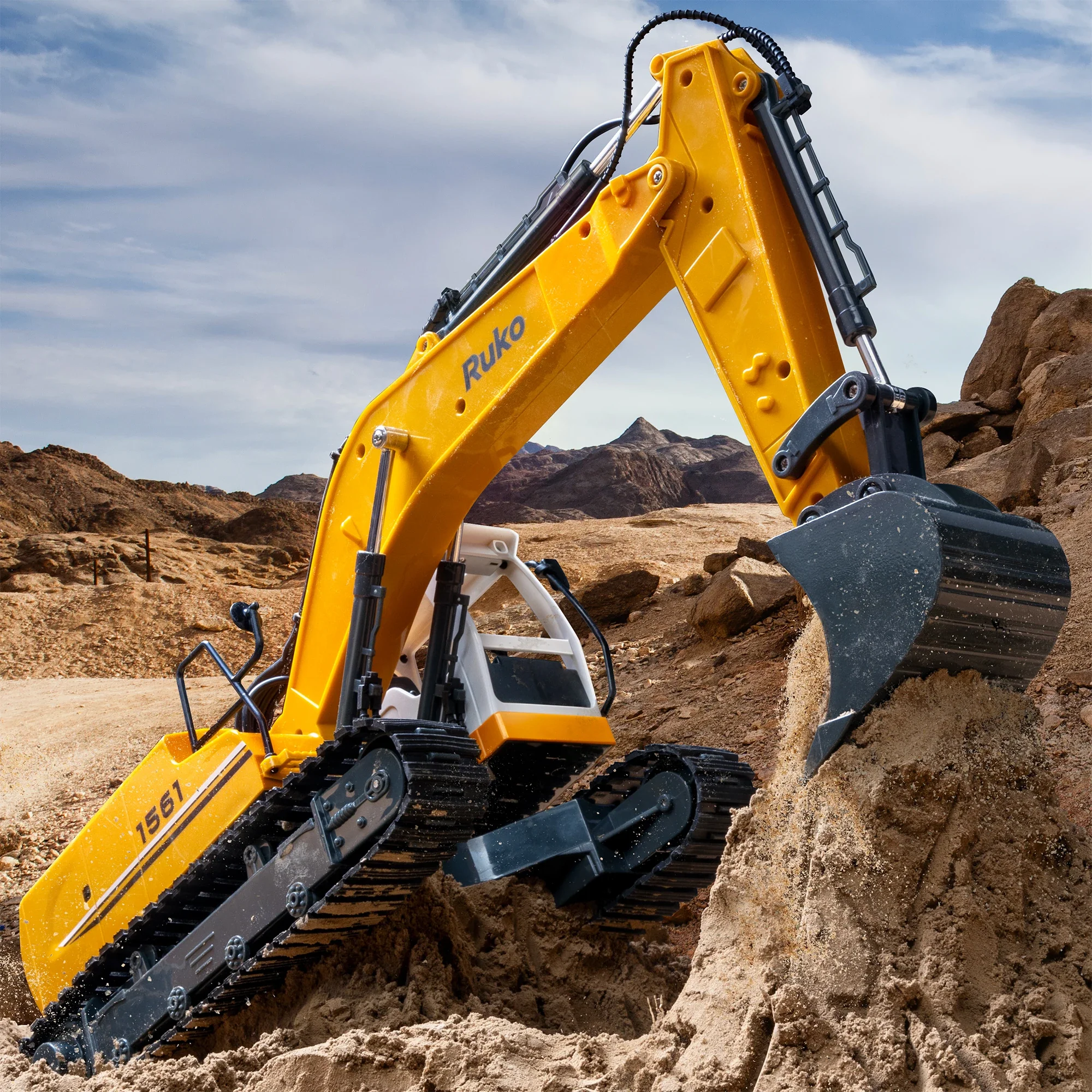Ruko 1561 Remote Control Excavator - Image 8