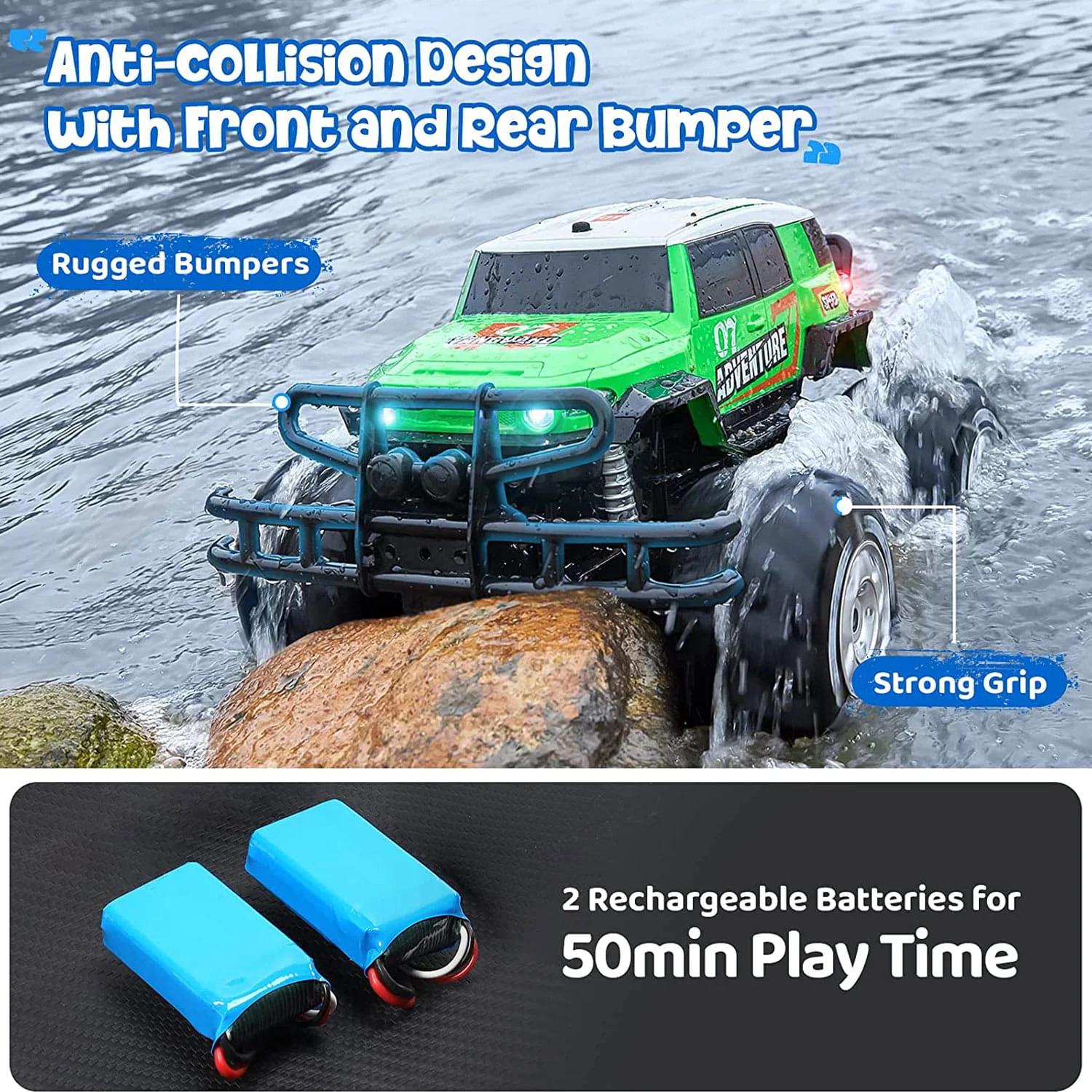 Ruko 1601AMP Amphibious RC Car - Image 12
