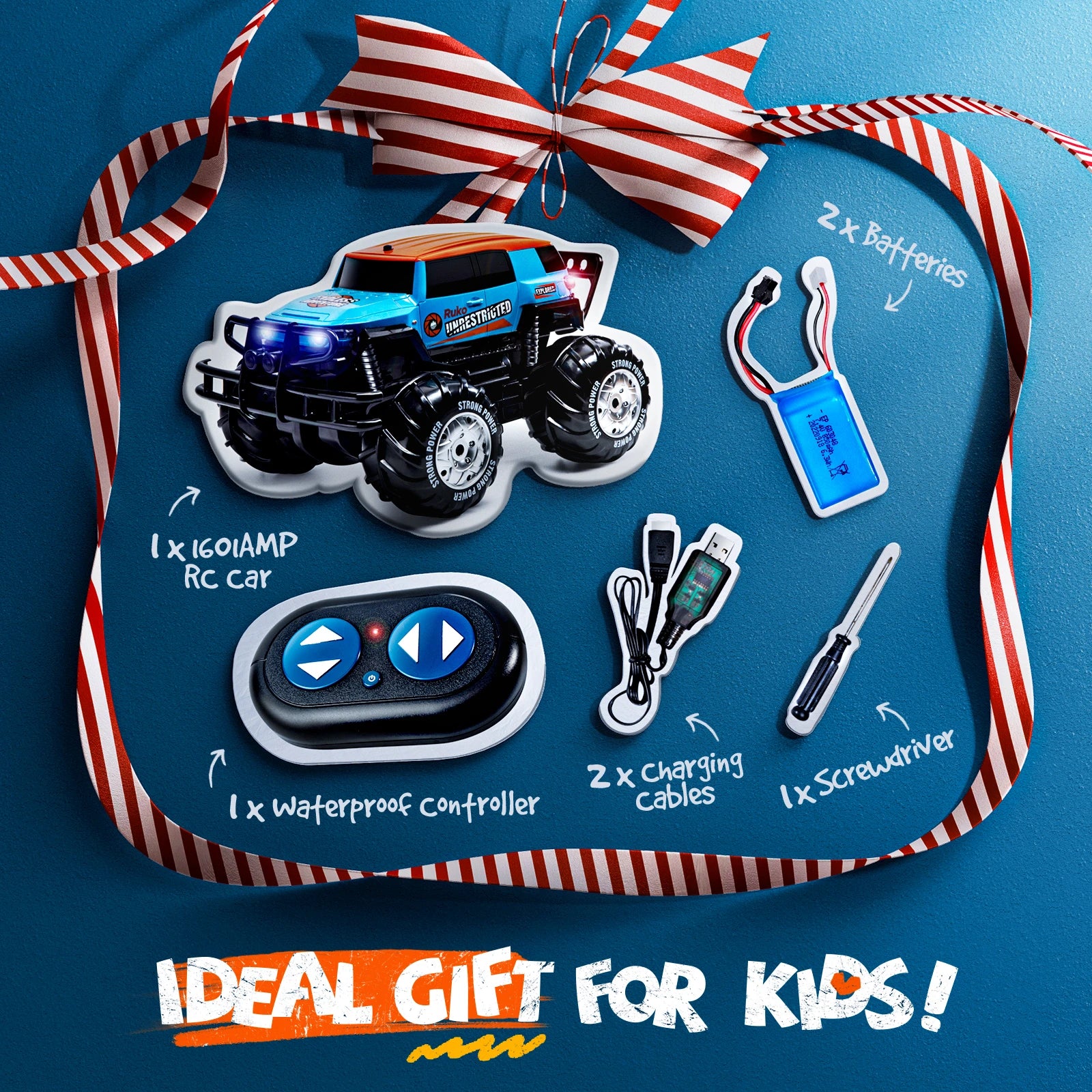 Ruko 1601AMP Amphibious RC Car - Image 14