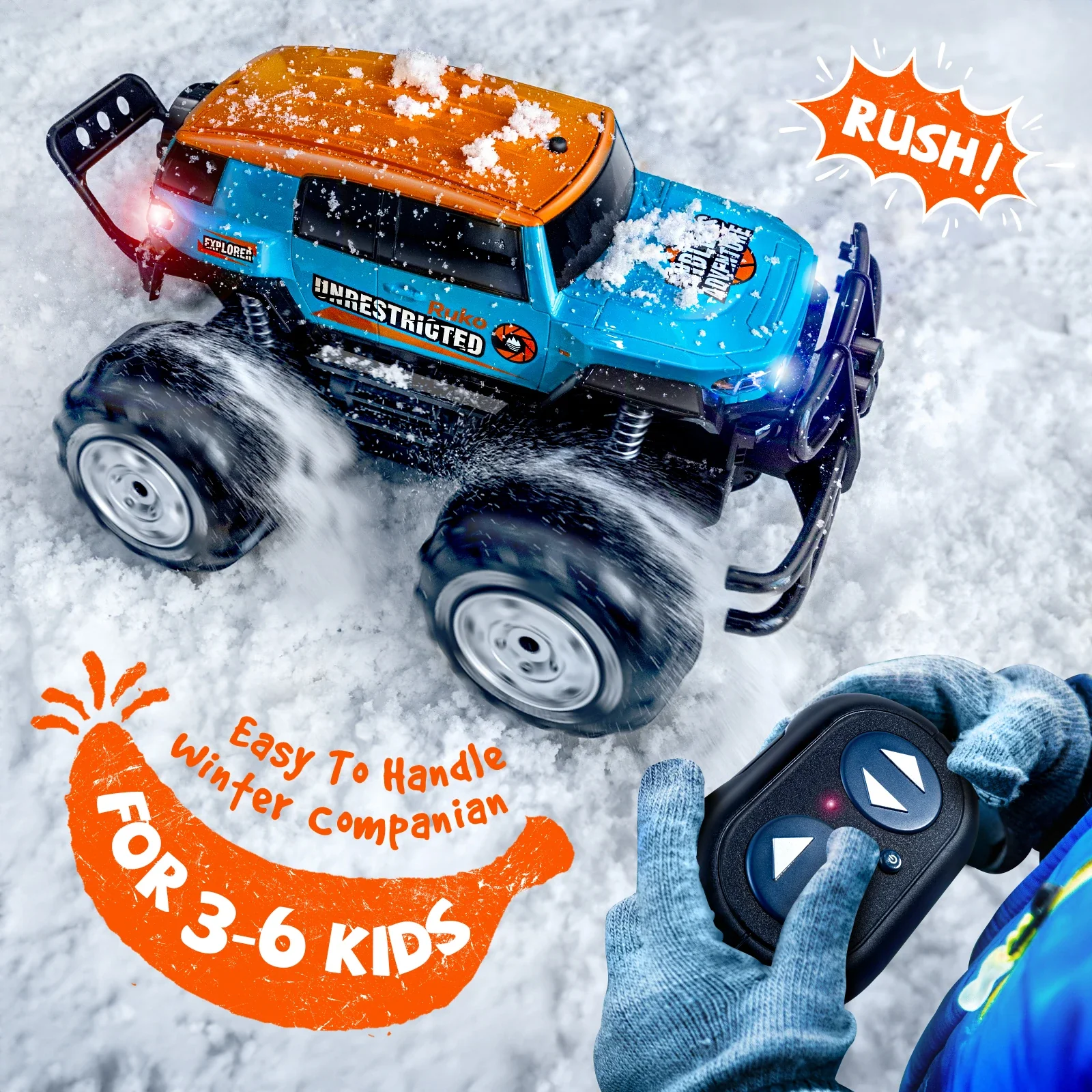 Ruko 1601AMP Amphibious RC Car - Image 15