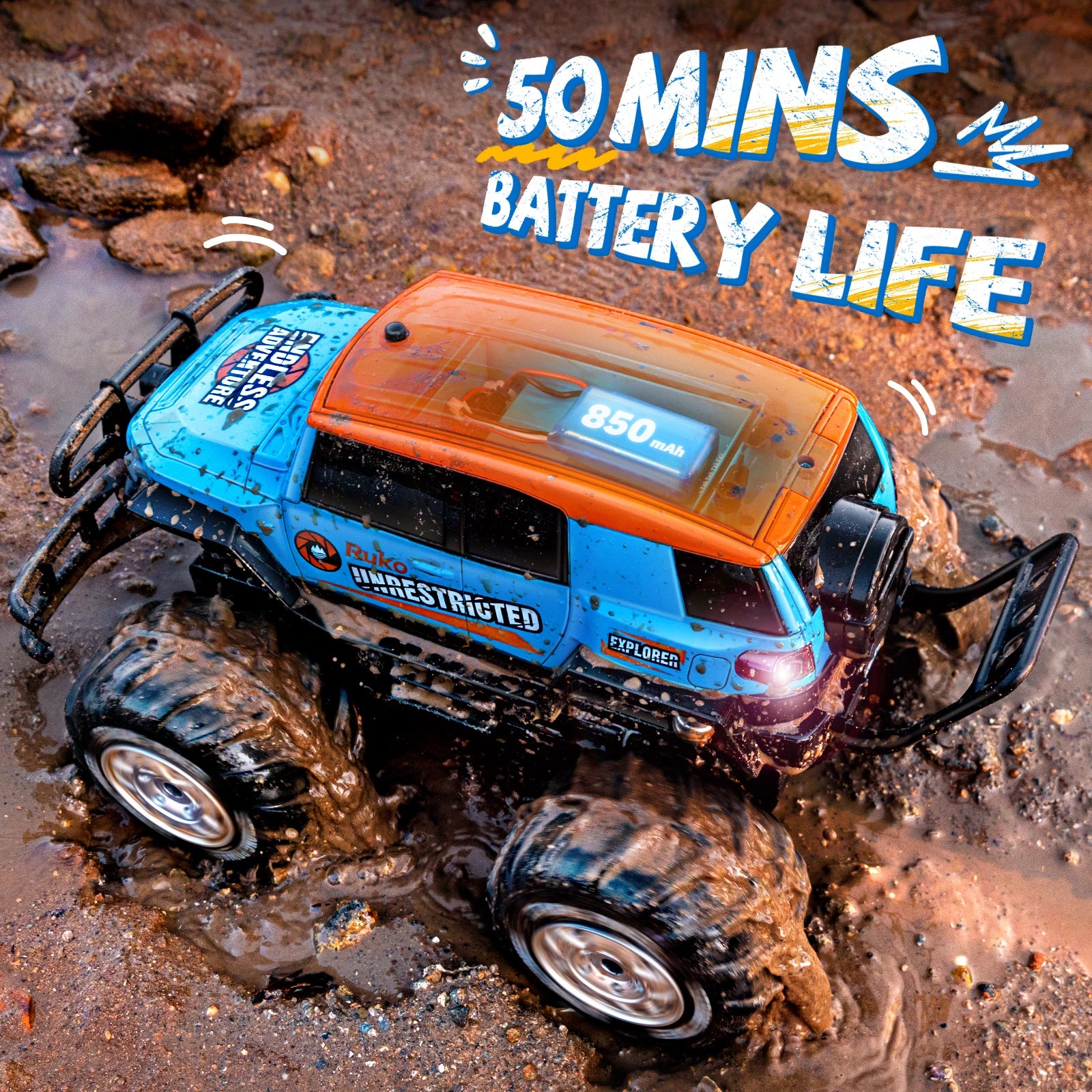Ruko 1601AMP Amphibious RC Car - Image 17