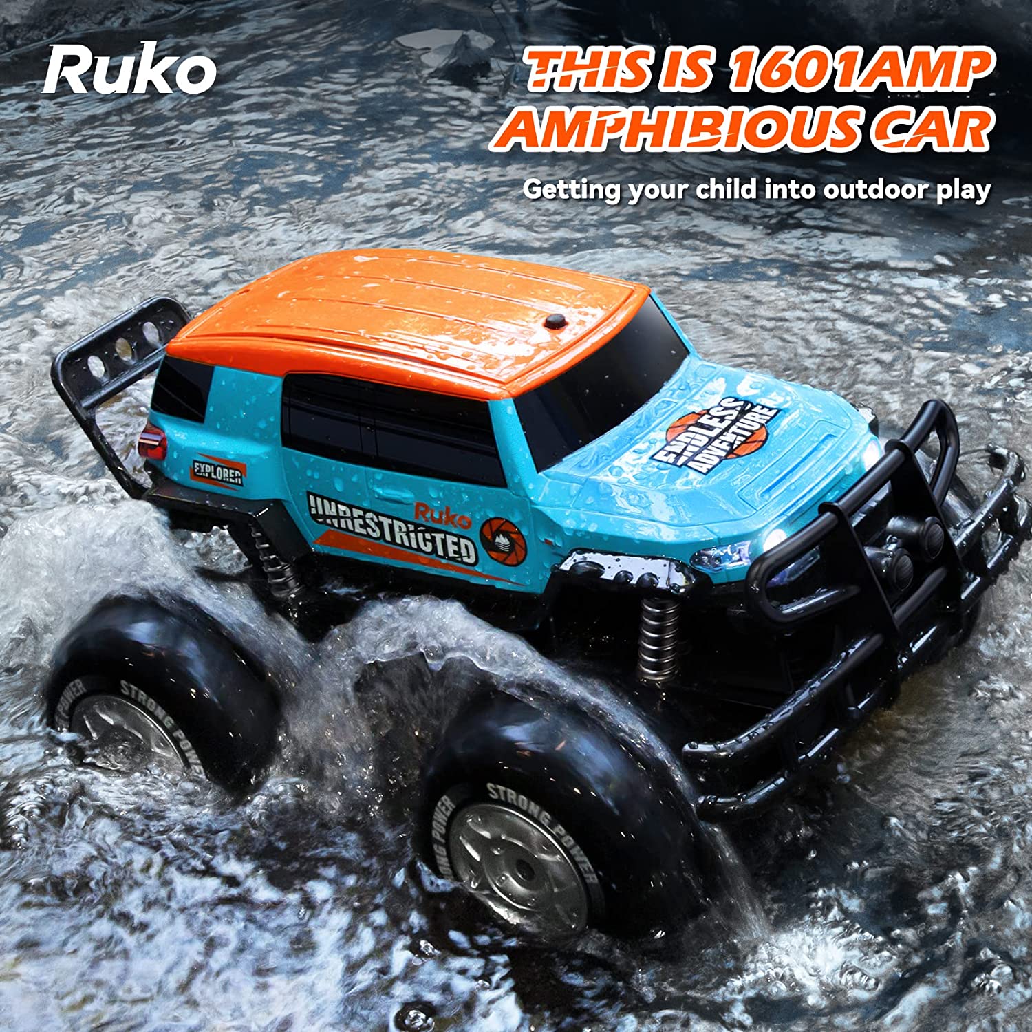Ruko 1601AMP Amphibious RC Car - Image 19