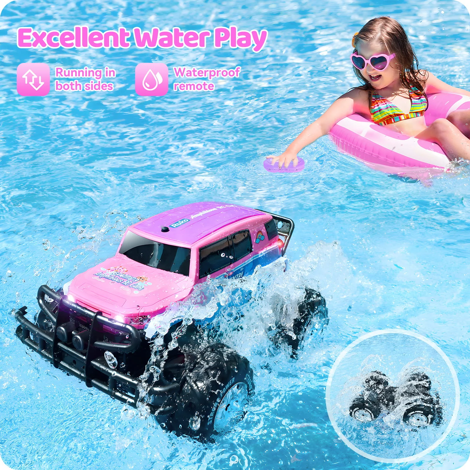Ruko 1601AMP Amphibious RC Car - Image 22