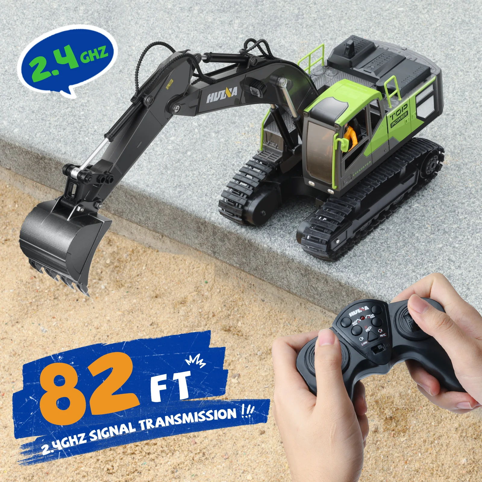 Ruko 1661 Remote Control Excavator - Image 7