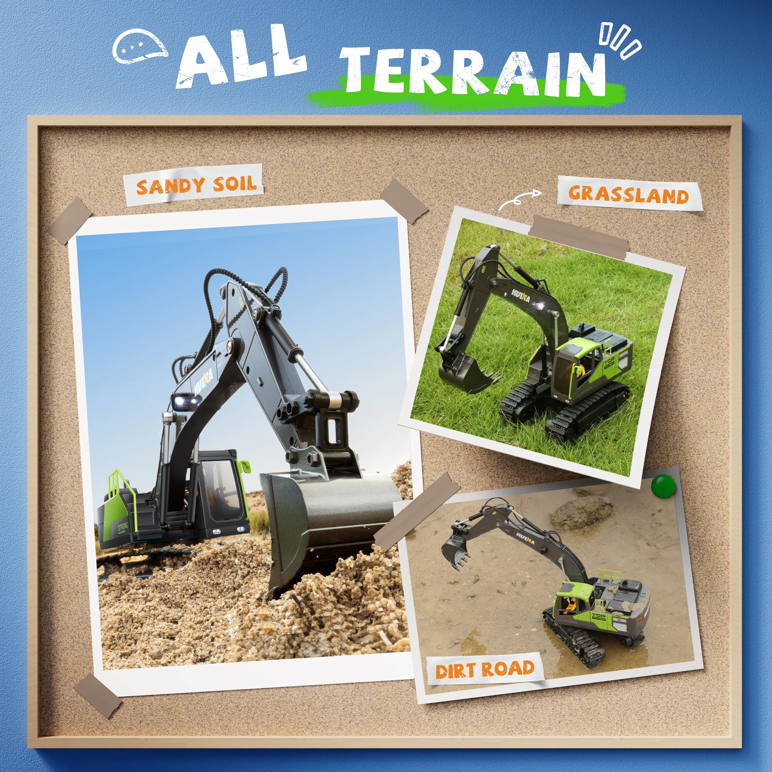 Ruko 1661 Remote Control Excavator - Image 8