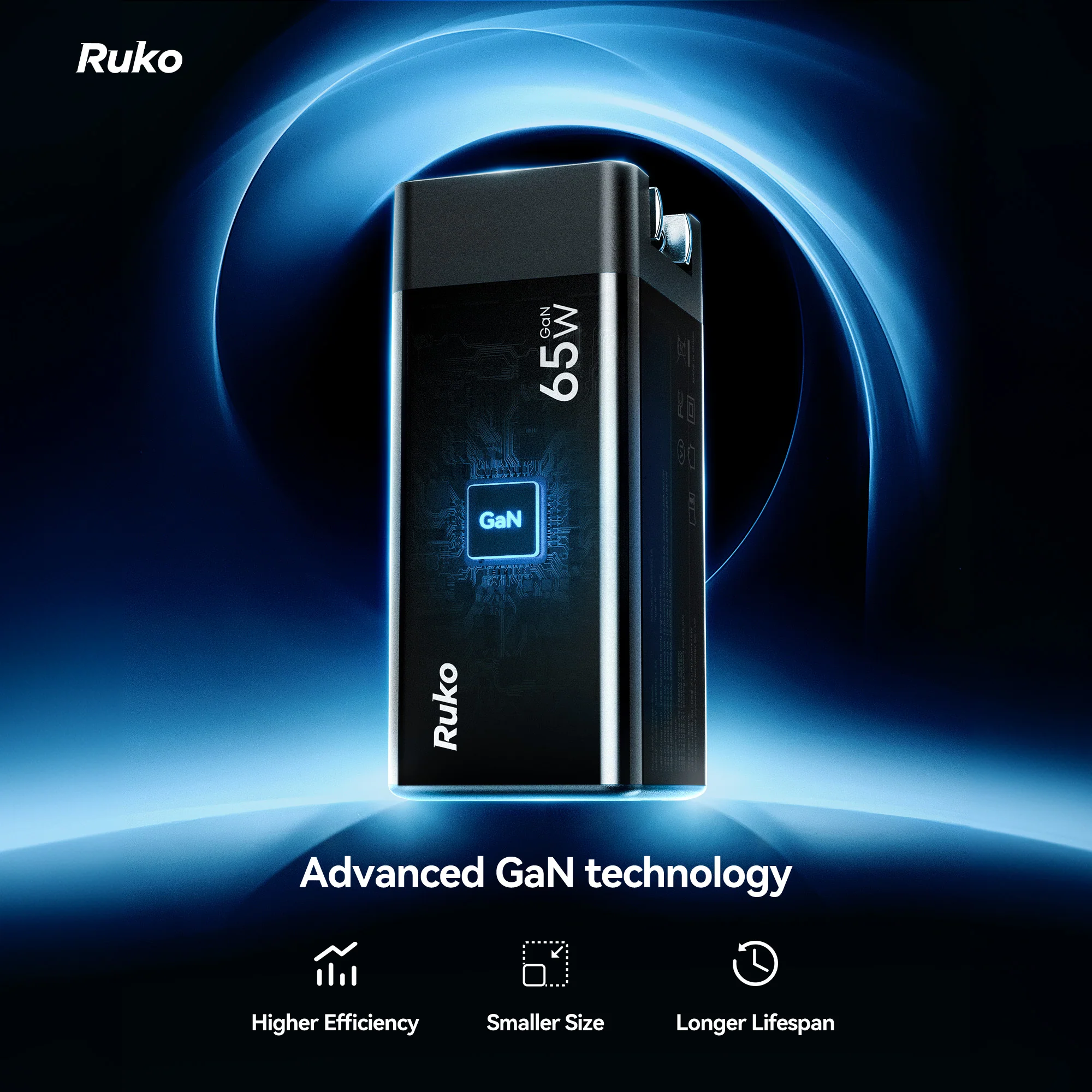 Ruko 65W USB C Charger - Image 8