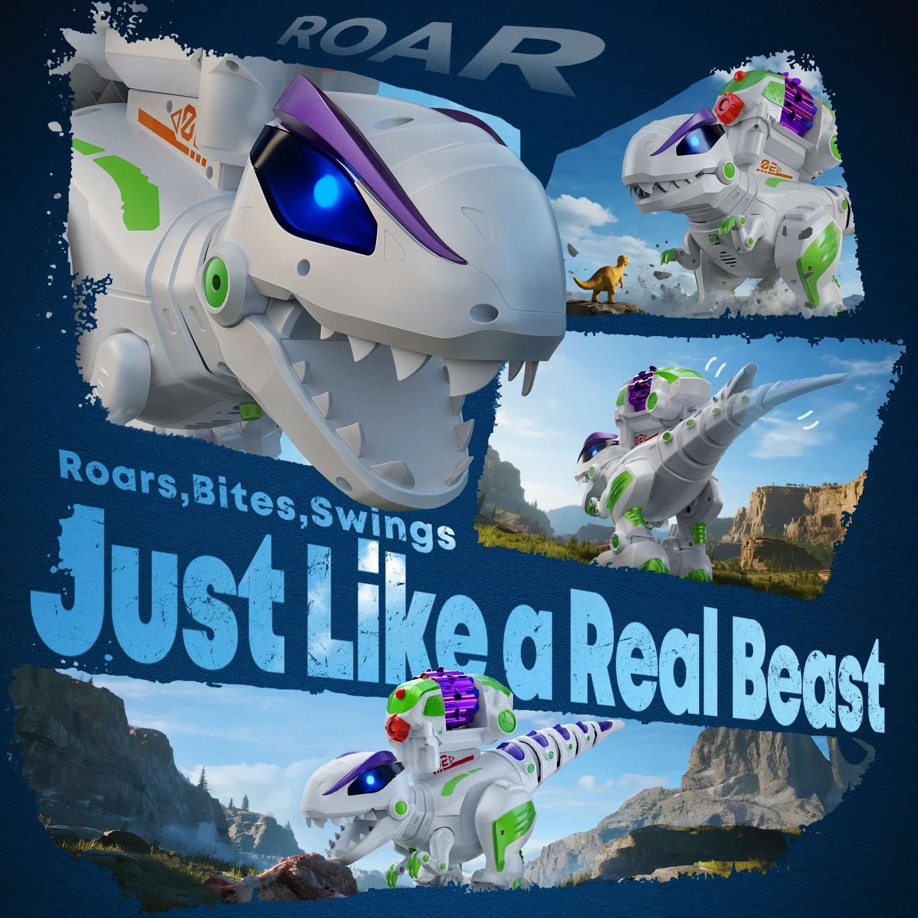 Ruko 8809 RC Dinosaur Smart Robot - Image 14