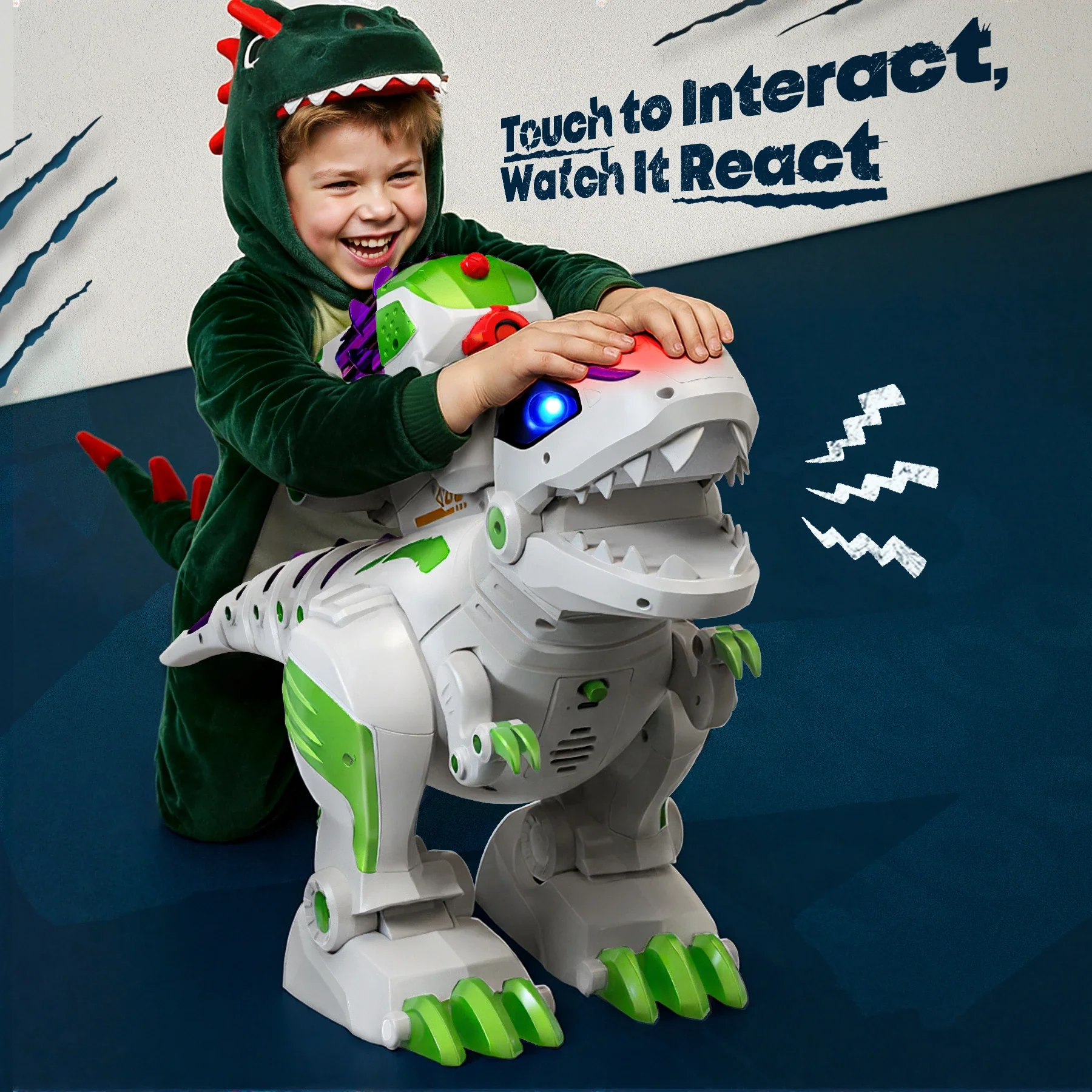 Ruko 8809 RC Dinosaur Smart Robot - Image 17