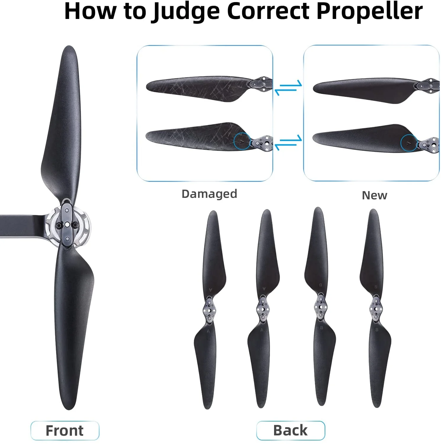 Ruko F11GIM2 & F11GIM & F11PRO & F11 Propellers - Image 4