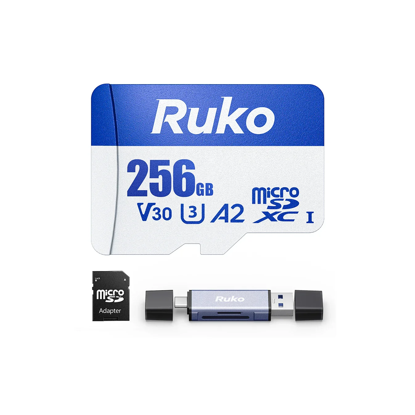 Ruko MicroSD Card 128GB Kit - Image 9