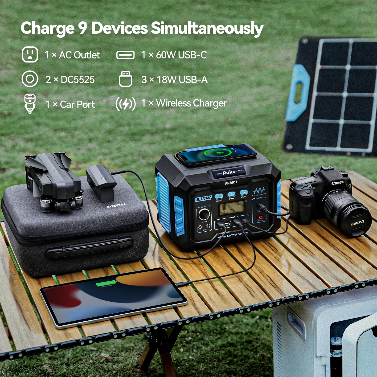Ruko R299 Portable Power Station - Image 3