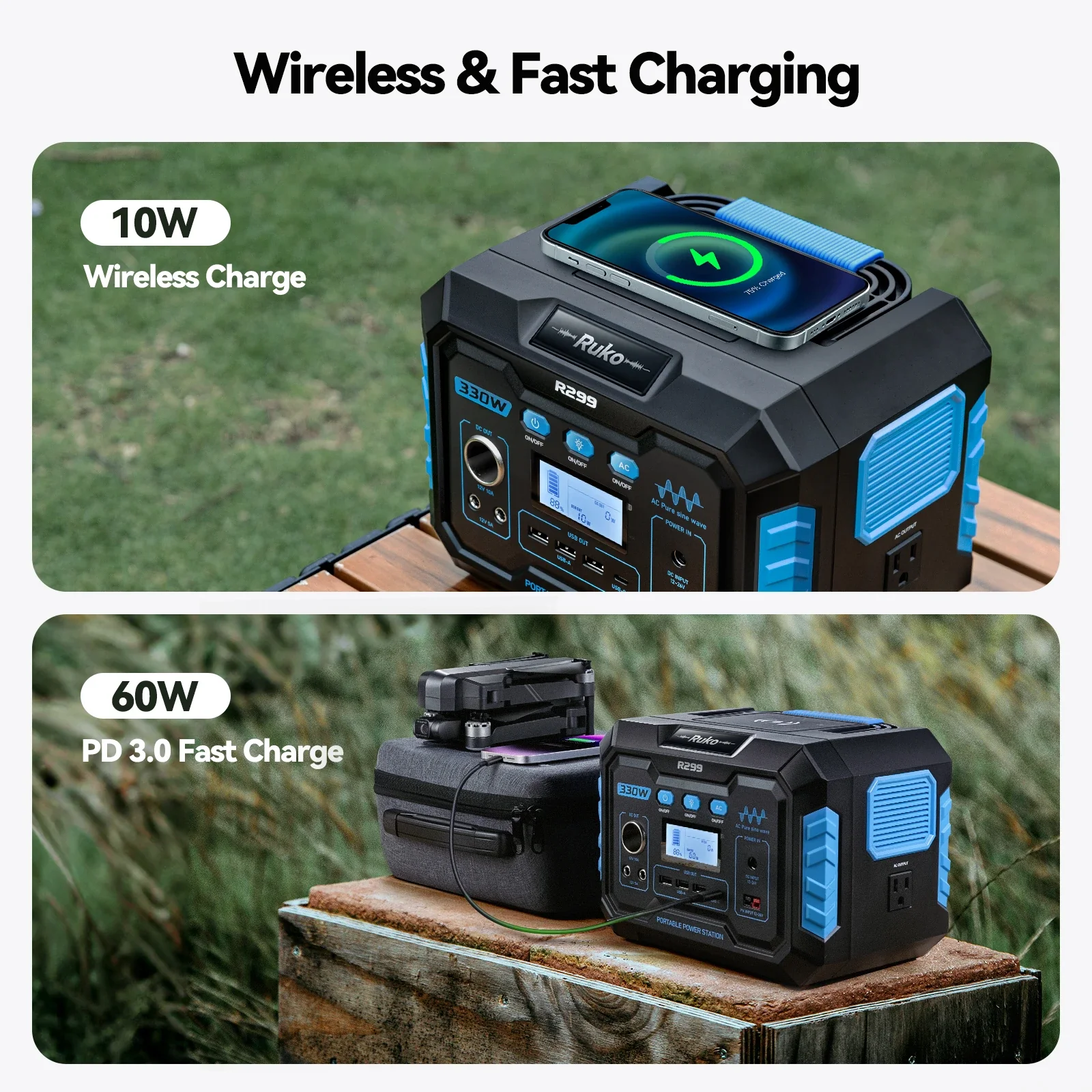Ruko R299 Portable Power Station - Image 4