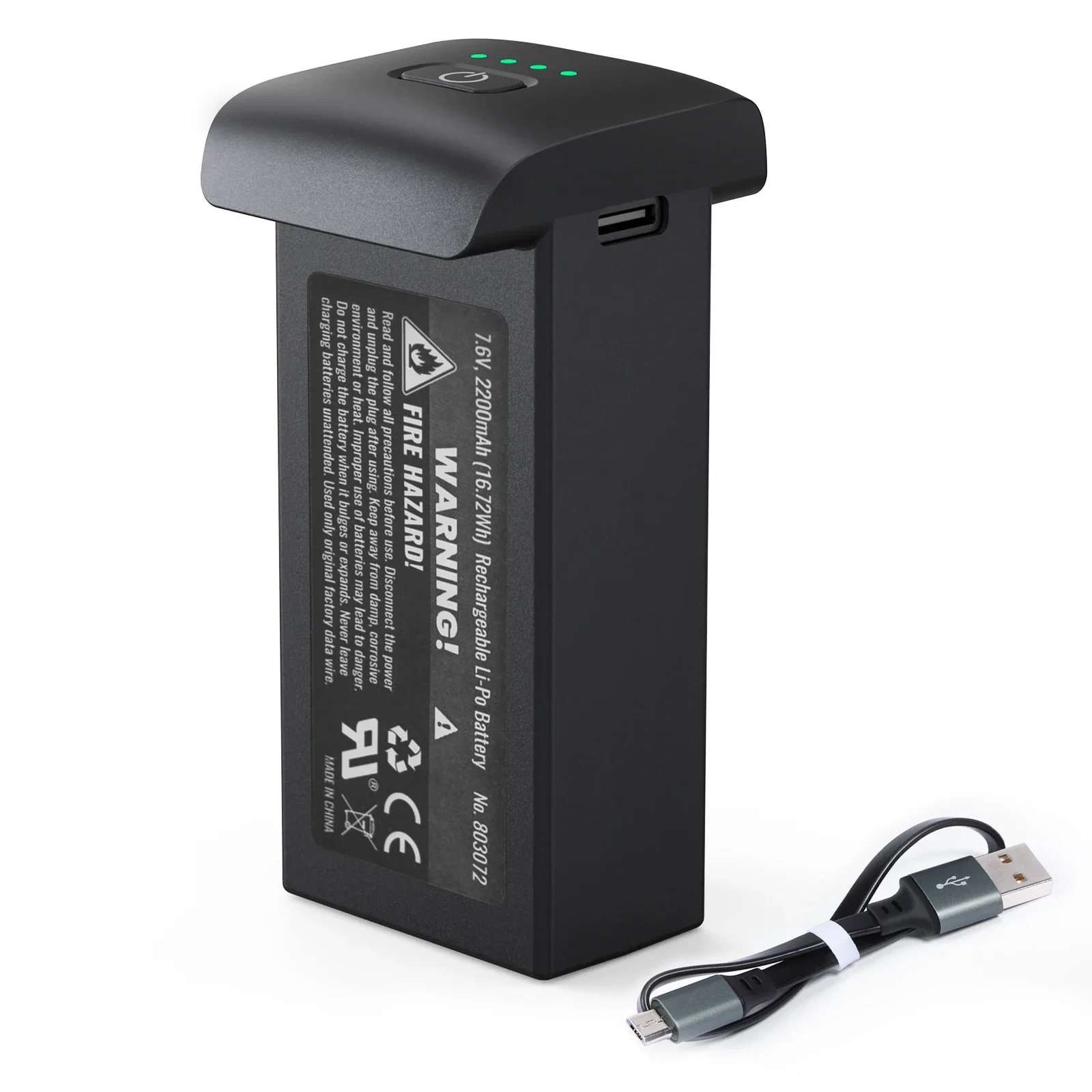 Ruko U11MINI/U11MINI 4K Intelligent Flight Battery - Image 2