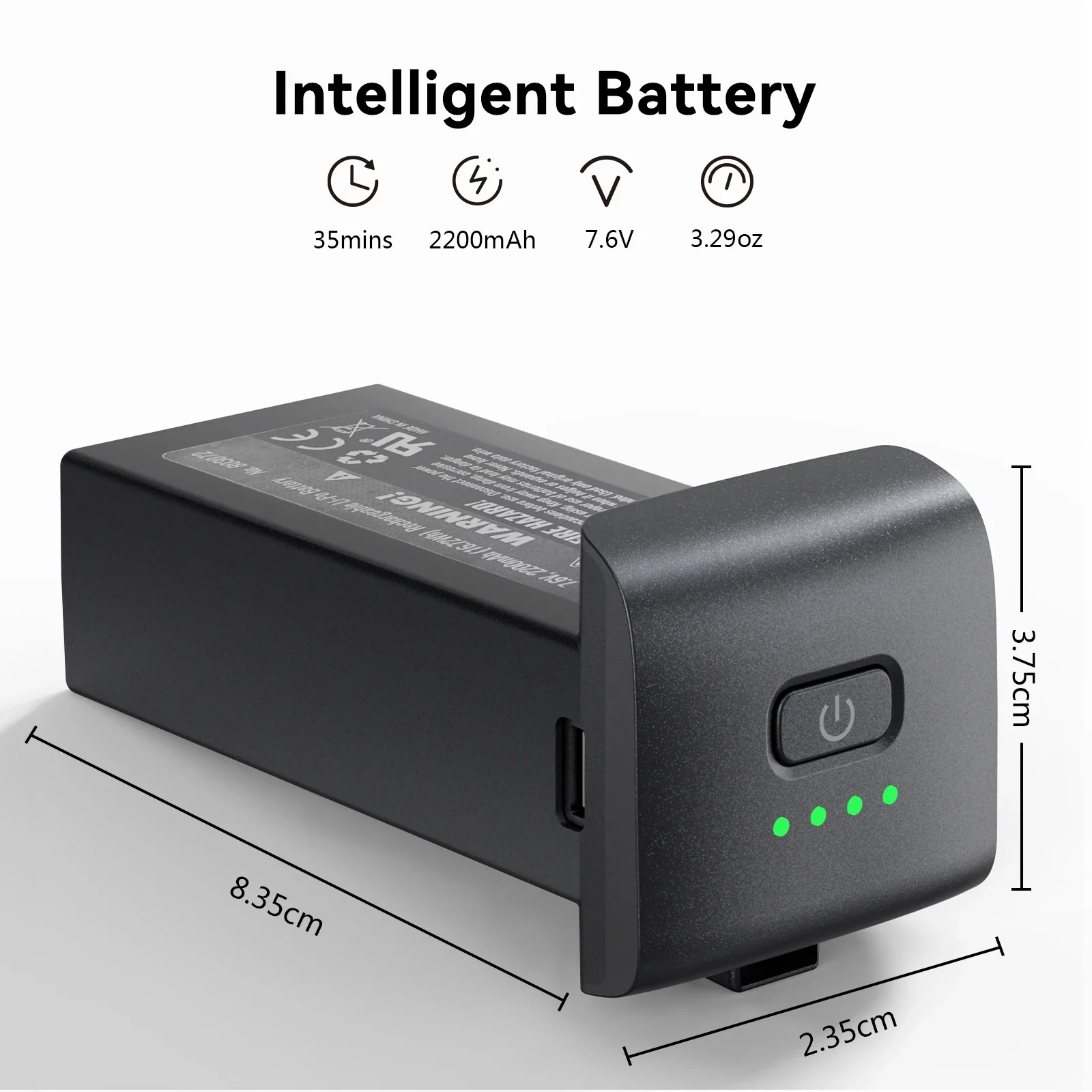 Ruko U11MINI/U11MINI 4K Intelligent Flight Battery - Image 3