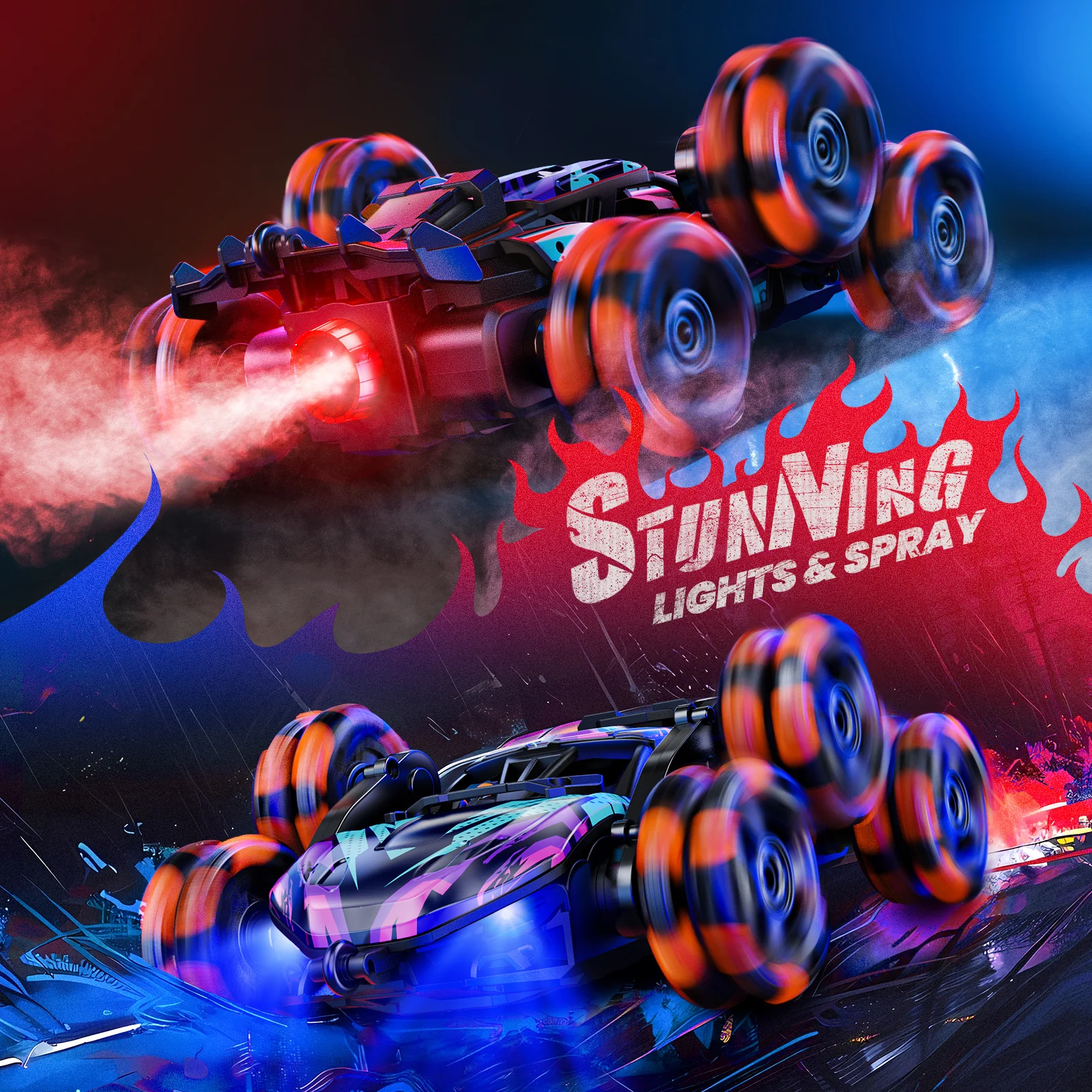 Veeniix 2370 Stunt Remote Control Car - Image 5