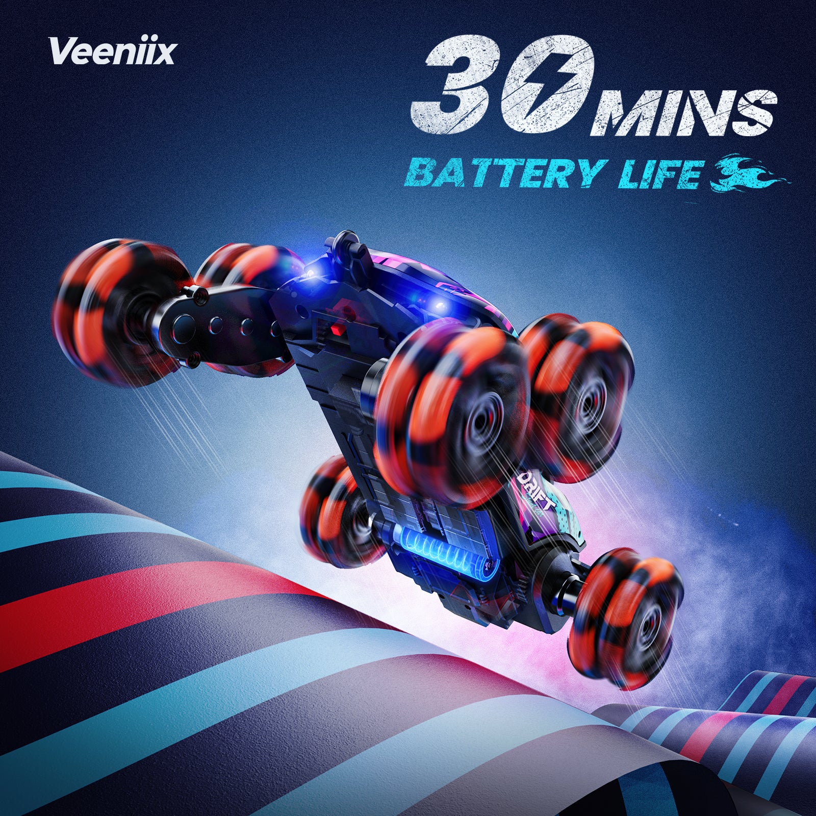 Veeniix 2370 Stunt Remote Control Car - Image 6