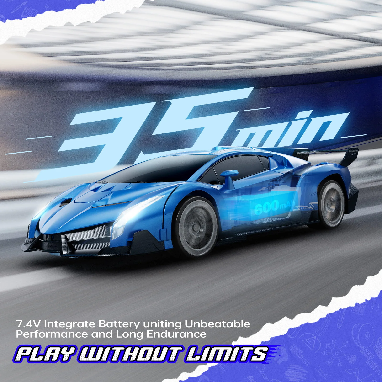 Veeniix V991 Transform Remote Control Car - Image 5