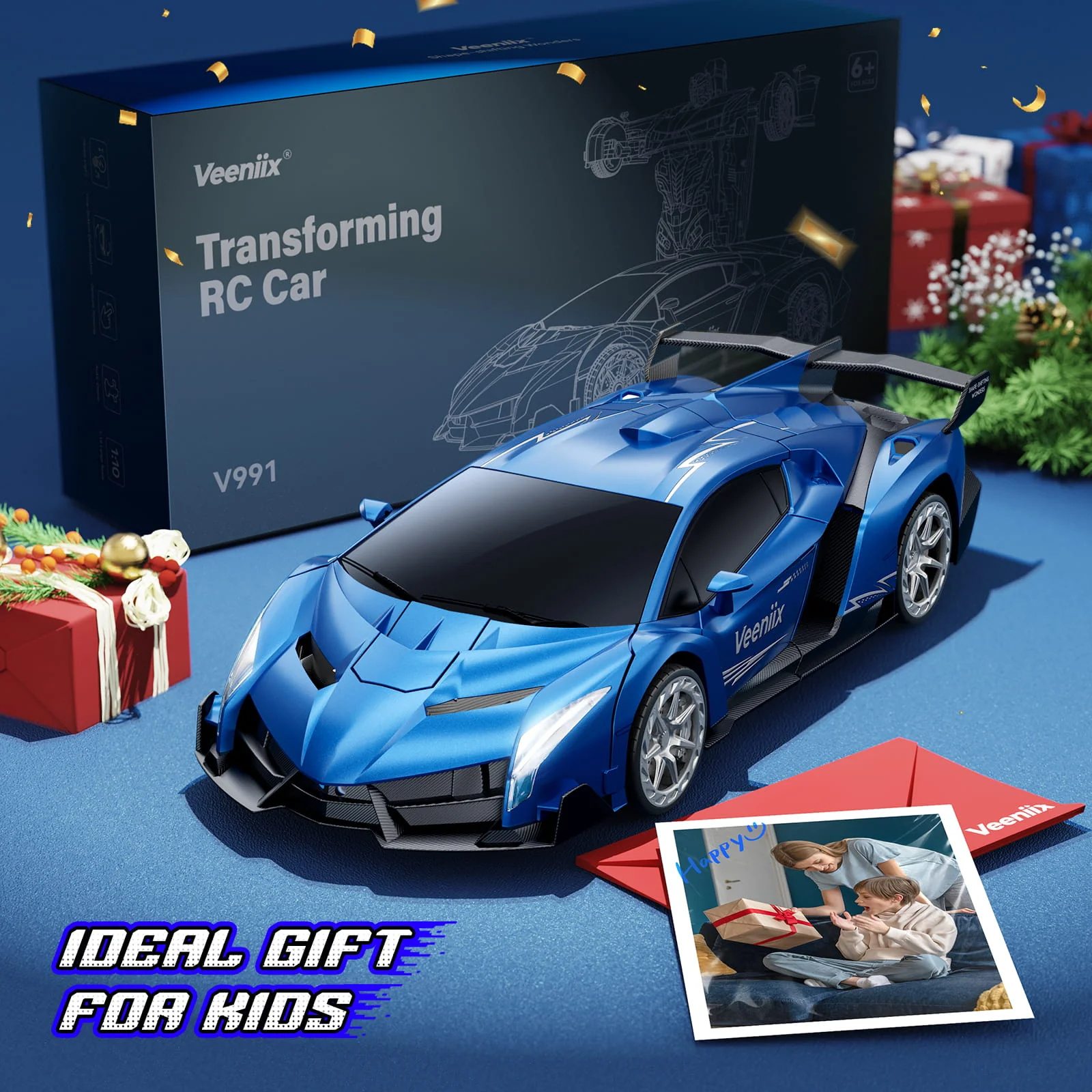 Veeniix V991 Transform Remote Control Car - Image 6