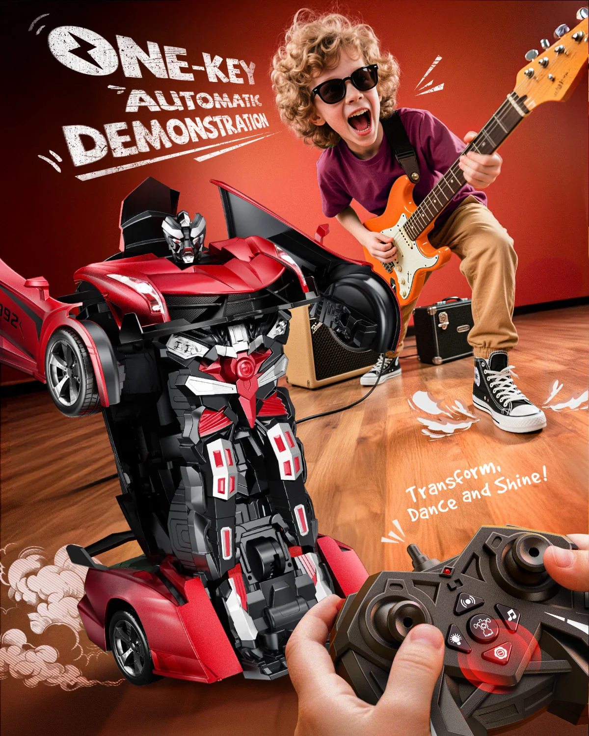 Veeniix V992 Transform Remote Control Car - Image 22