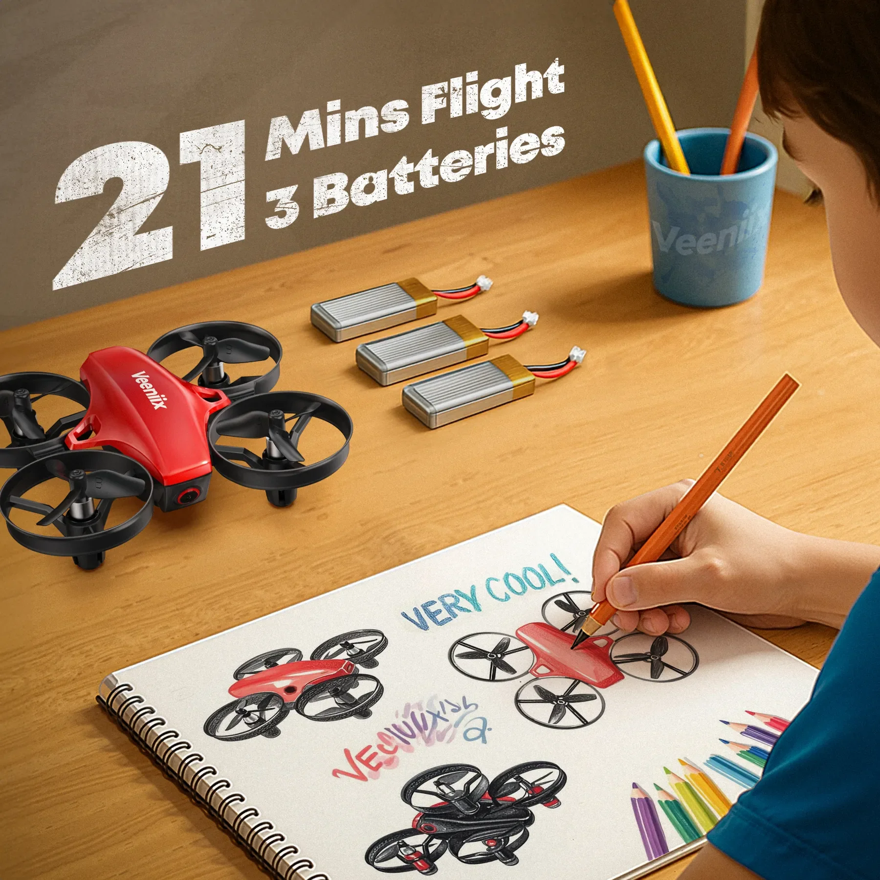 Veeniix V995 Mini Drone - Image 21