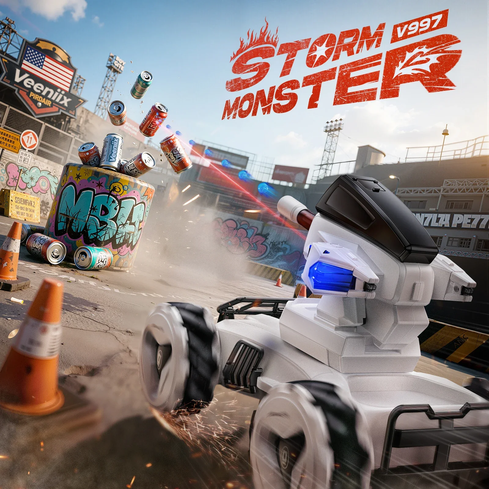 Veeniix V997 Remote Control Monster Truck - Image 13